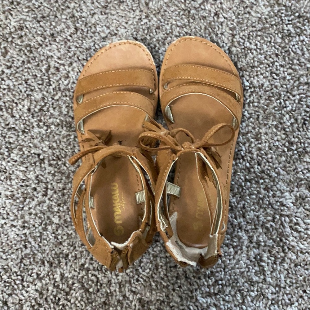 Brown sandals